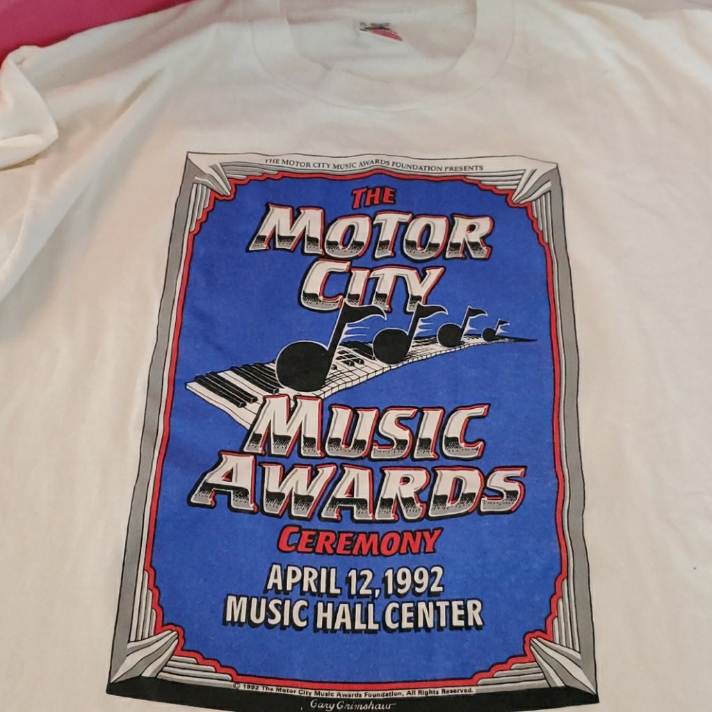 Vintage Motor City Music Awards Shirt Grimshaw